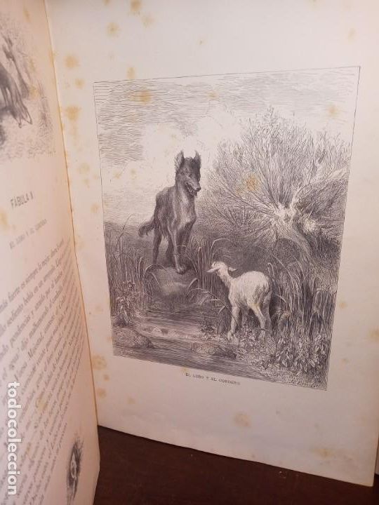 Libros antiguos: FABULAS DE LA FONTAINE . - Foto 5