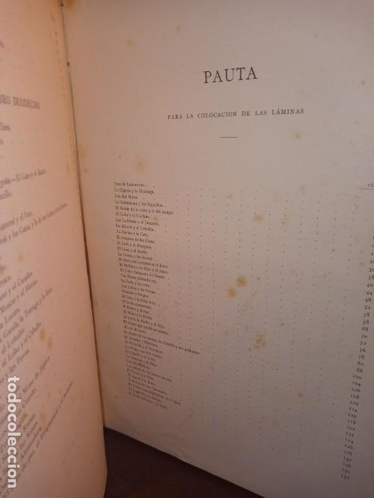 Libros antiguos: FABULAS DE LA FONTAINE . - Foto 8