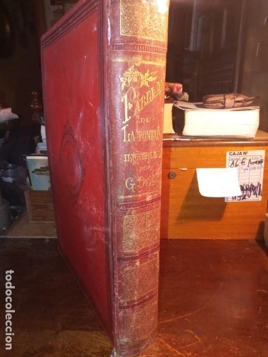 Libros antiguos: FABULAS DE LA FONTAINE . - Foto 10