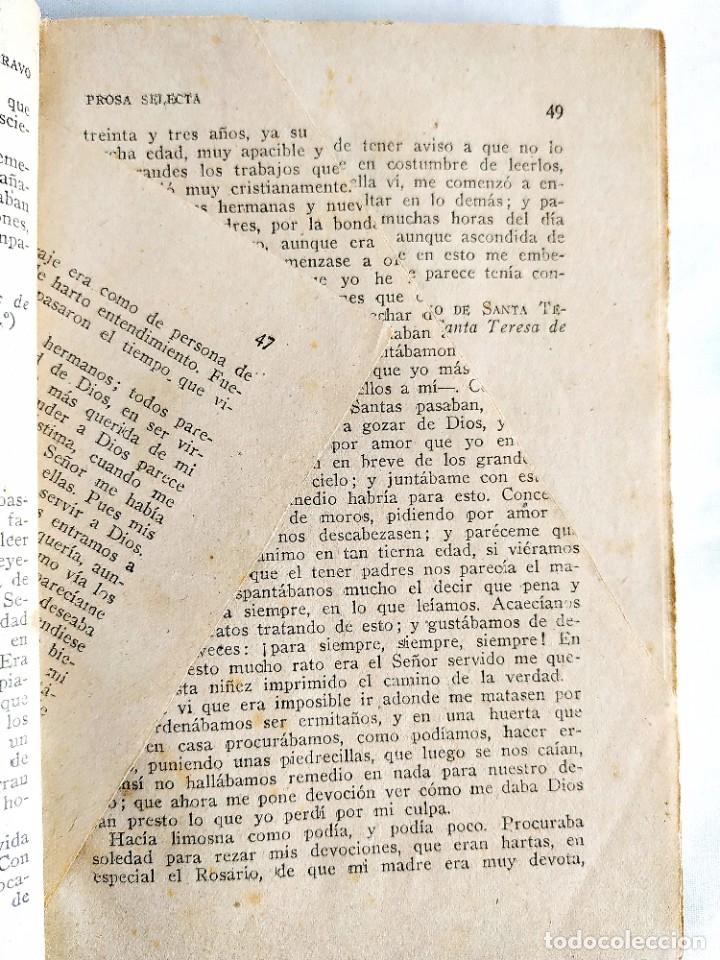 Libros antiguos: G&Oacute;MEZ-BRAVO: PROSA SELECTA - Foto 3