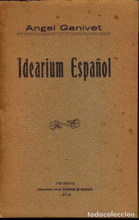Libros antiguos: IDEARIUM ESPA&Ntilde;OL - Foto 1