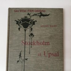 Libros antiguos: STOCKHOLM ET UPSAL LUCIEN MAURY. Lote 263790175