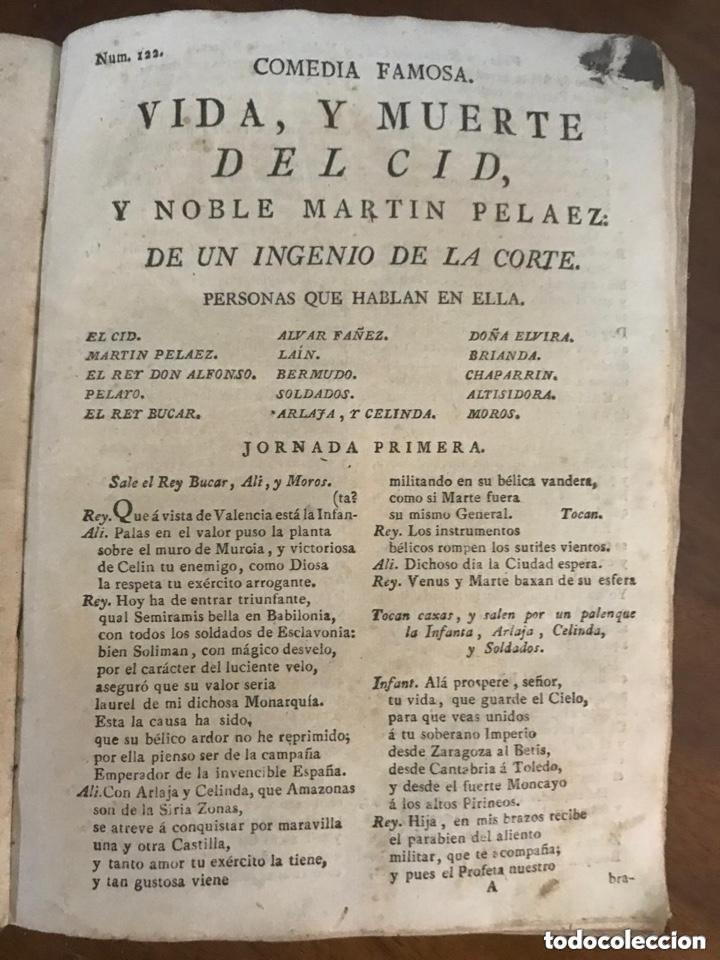 Libros antiguos: 13 comedias - S. XVIII - Foto 3