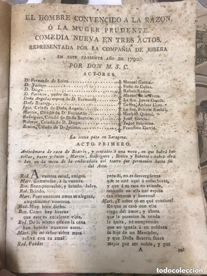 Libros antiguos: 13 comedias - S. XVIII - Foto 7