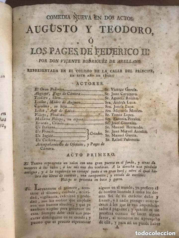 Libros antiguos: 13 comedias - S. XVIII - Foto 9