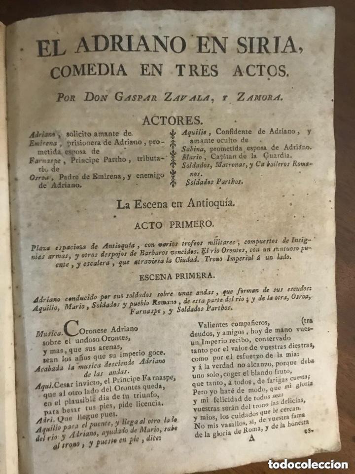 Libros antiguos: 13 comedias - S. XVIII - Foto 10