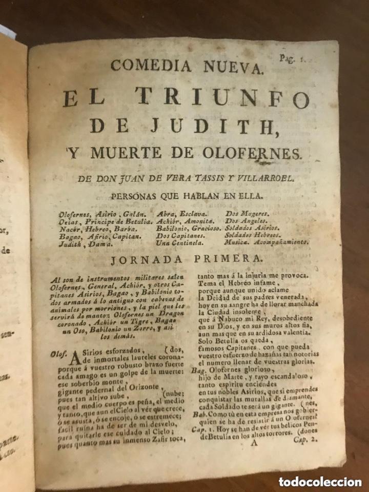 Libros antiguos: 13 comedias - S. XVIII - Foto 11