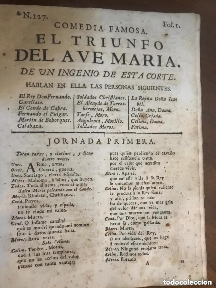 Libros antiguos: 13 comedias - S. XVIII - Foto 12