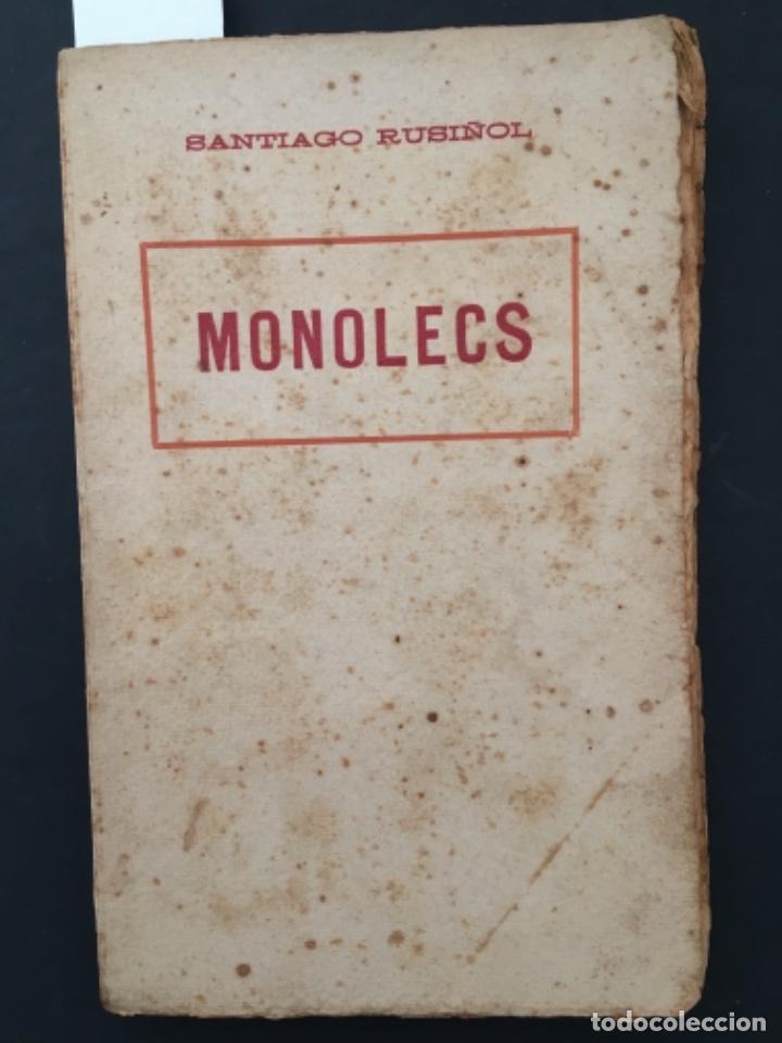 Libros antiguos: MONOLECS, SANTIAGO RUSI&Ntilde;OL, 1905 - Foto 1