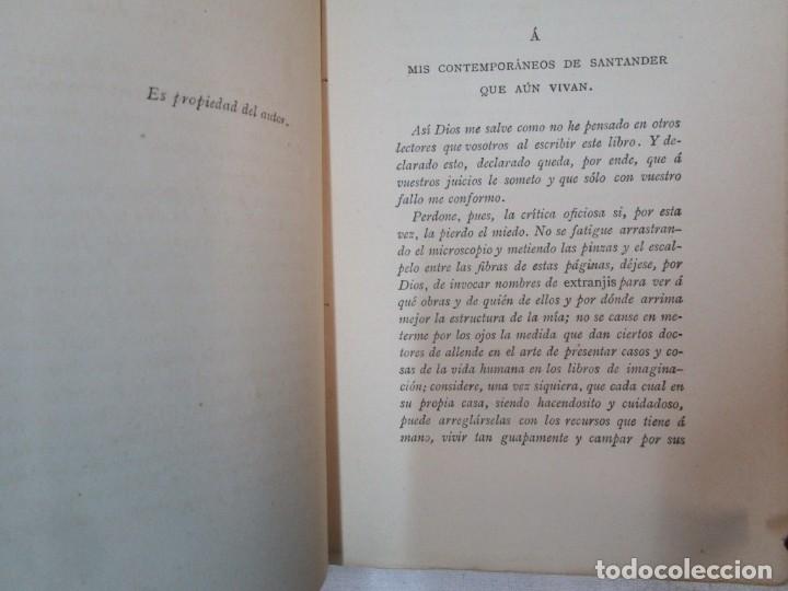 Libros antiguos: SOTILEZA - JOSE MARIA DE PEREDA - PRIMERA EDICION MADRID, TELLO, COSTRUMBRISTA, 1885 - 499PAG + INFO - Foto 4 - 303448458