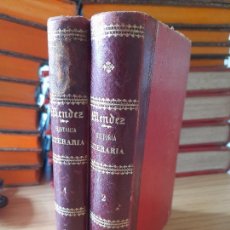 Libros antiguos: MÉNDEZ BEJARANO, MARIO, HISTORIA LITERARIA, ED. TIP. ALFREDO ALONSO, MADRID, 1903. Lote 320434808