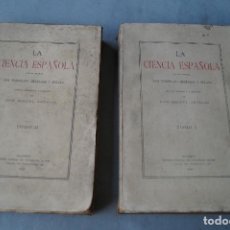 Libros antiguos: LA CIENCIA ESPAÑOLA. MARCELINO MENENDEZ Y PELAYO. 1933. Lote 329753203