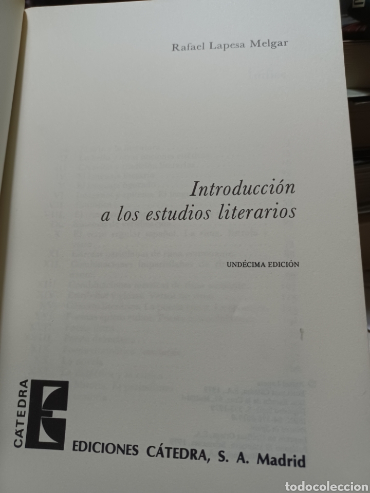 Libros antiguos: Barybook 128 introducci&oacute;n a los estudios literarios - Foto 2