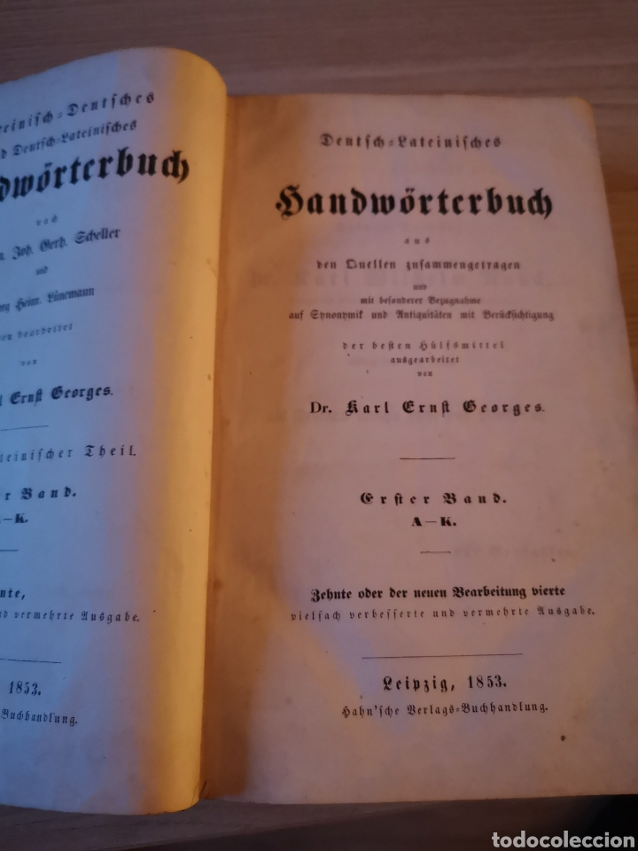 Libros antiguos: Antiguo libro en alem&aacute;n de 1853 - Foto 2