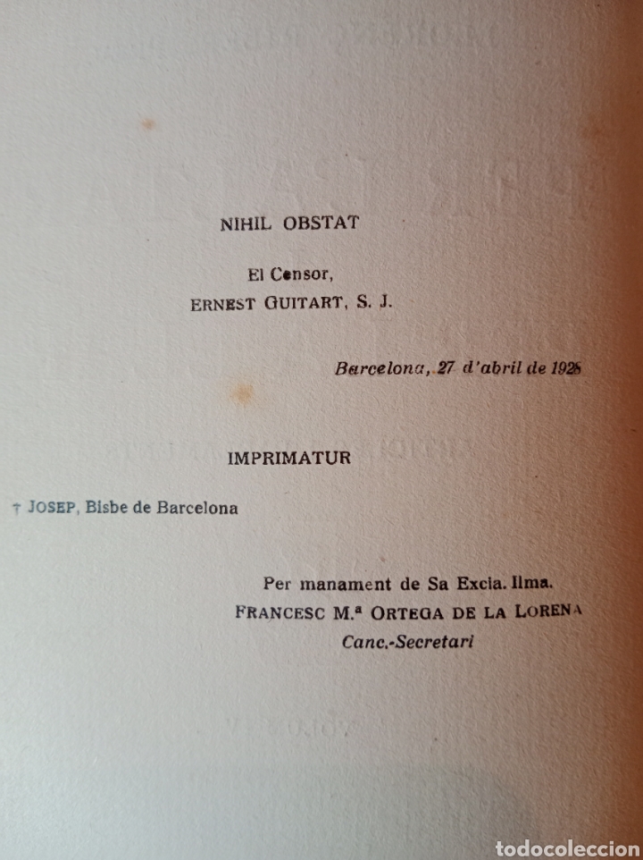 Libros antiguos: PER LALTAR I PER LA LLAR ,LLOREN&Ccedil; RIBER, 1928 - Foto 3