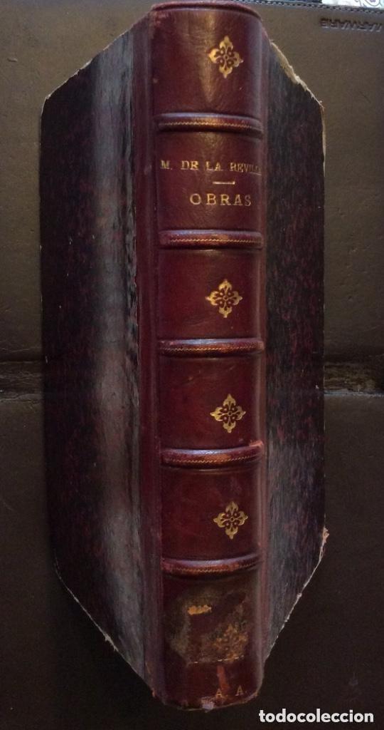 Libros antiguos: OBRAS DE D. MANUEL DE LA REVILLA. MADRID, 1883. ENSAYOS LITERARIOS Revilla, Manuel de la: