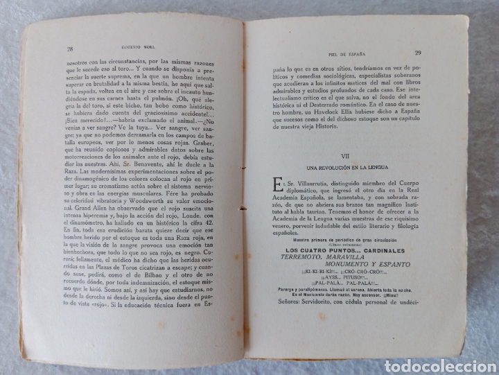 Libros antiguos: PIEL DE ESPA&Ntilde;A, EUGENIO NOEL - Foto 6