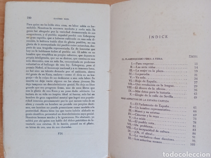 Libros antiguos: PIEL DE ESPA&Ntilde;A, EUGENIO NOEL - Foto 5