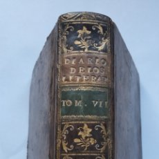 Libros antiguos: DIARIO DE LOS LITERATOS DE ESPAÑA. TOMO VII, AÑO 1742.. Lote 362038040