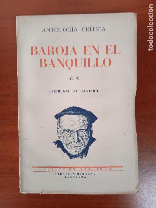Libros antiguos: Baroja en el banquillo (tribunal extranjero) - Foto 1