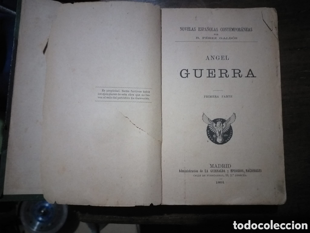 Libros antiguos: 2 LIBROS B. P&Eacute;REZ GALDOS - Foto 2