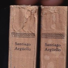 Libros antiguos: SANTIAGO ARGÜELLO: MODERNISMO Y MODERNISTAS. GUATEMALA, 1935. 2 VOLS. DEDICADO A CAMILO BARCIA. Lote 401577934