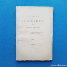 Libros antiguos: D. DIEGO GELMÍREZ - MARTÍNEZ MURGUÍA, MANUEL ANTONIO (MANUEL MURGUÍA)