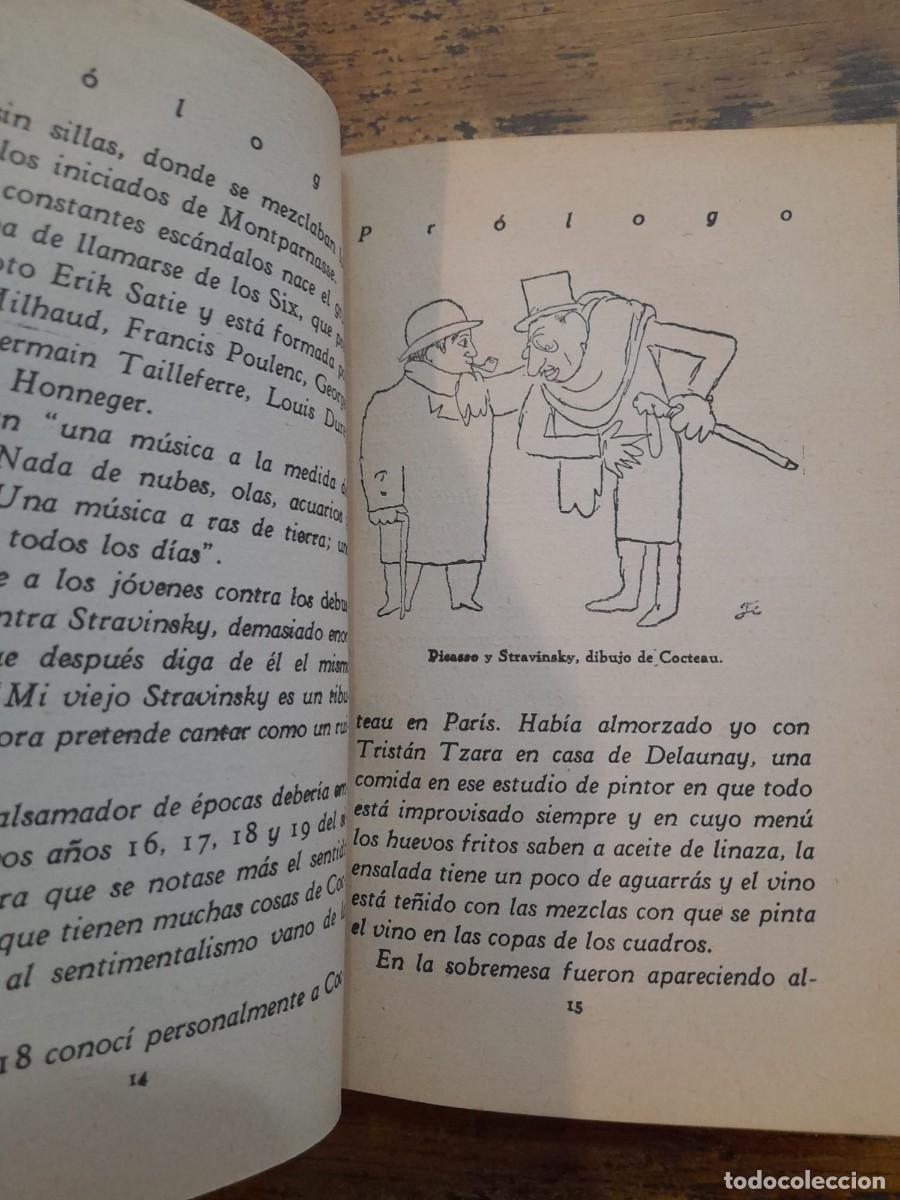 Libros antiguos: Opio, Jean Cocteau - Primera edici&oacute;n - Foto 6