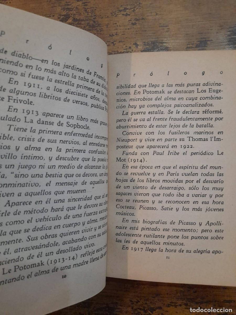 Libros antiguos: Opio, Jean Cocteau - Primera edici&oacute;n - Foto 7