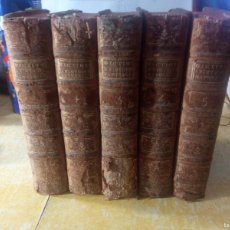 Libros antiguos: DICTIONNAIRE HISTOIRE NATURAL DE VALMONT DE BOMARE TOMOS 1 A 6 1767 CH 379