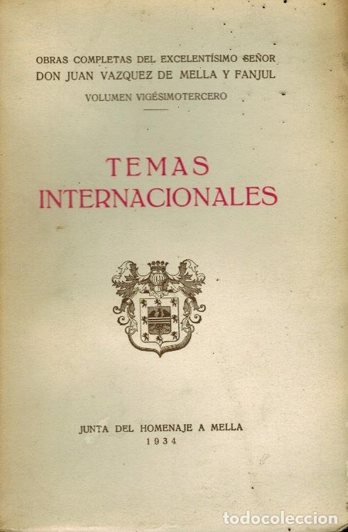 Libros antiguos: TEMAS INTERNACIONALES - Foto 1