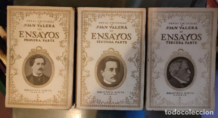 Libros antiguos: Juan Valera. ENSAYOS. 1928 - Foto 1