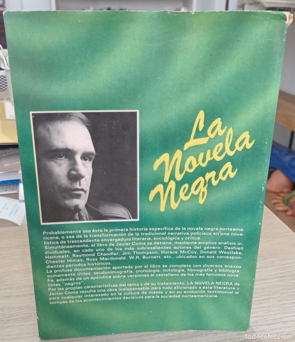 Libros antiguos: LA NOVELA NEGRA - COMAS, JAVIER - Foto 2