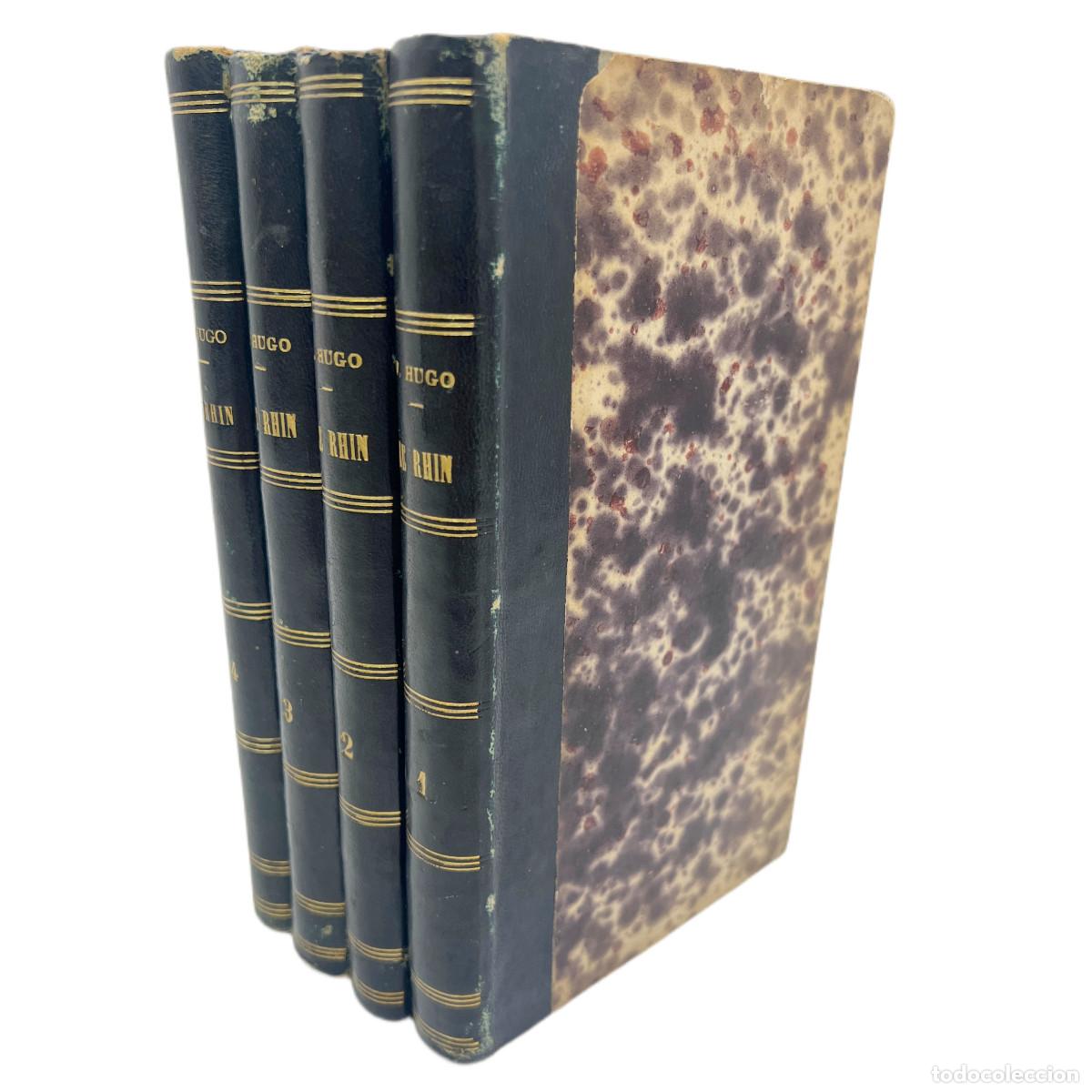 Libros antiguos: VICTOR HUGO - LE RHIN - 1845 - Foto 1