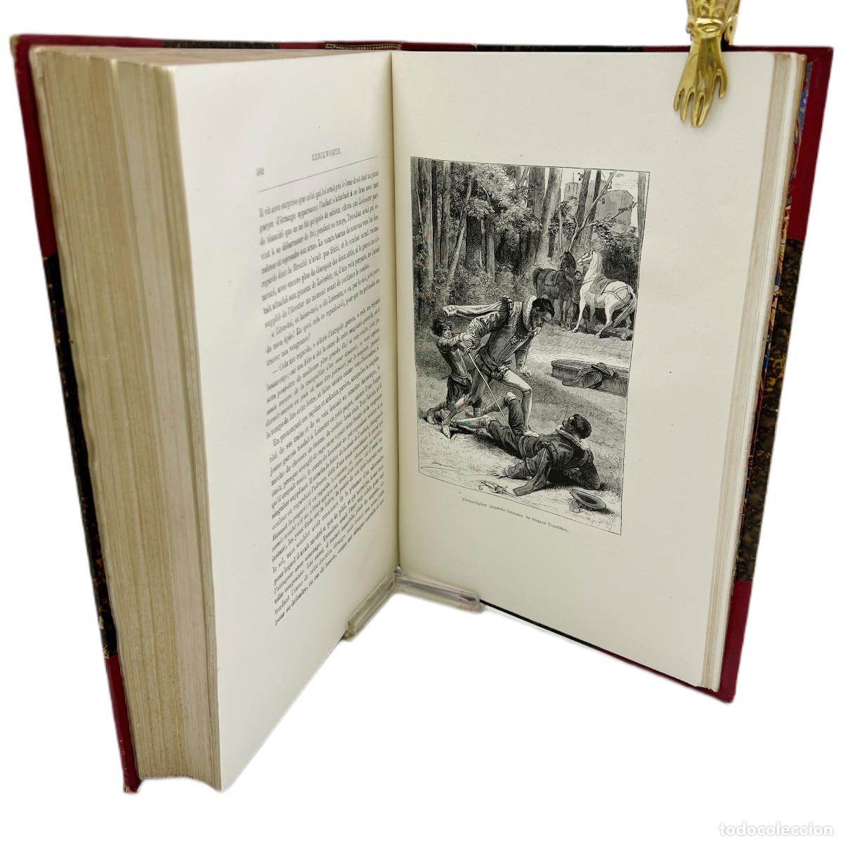 Libros antiguos: WALTER SCOTT (ILLUSTR&Eacute;) - KENILWORTH - 1881 - Foto 5
