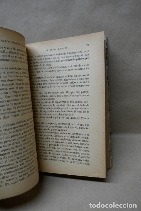 Libros antiguos: LA ALDEA PERDIDA - A. PALACIO VALDES - 1925. EDITORIAL PUEYO - Foto 11