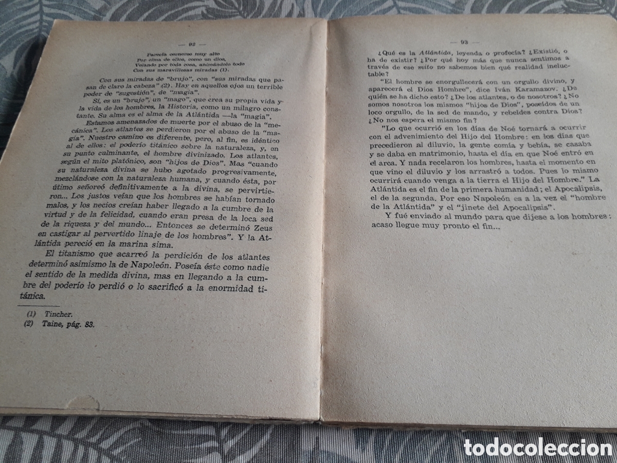 Libros antiguos: NAPOLE&Oacute;N EL HOMBRE, DIMITRI MEREJKOVSKY, - Foto 4