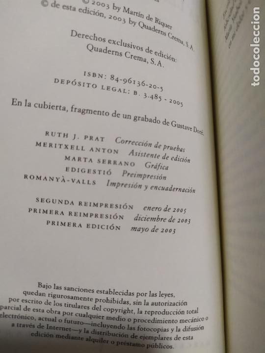 Libros antiguos: PARA LEER A CERVANTES MARTIN DE RIQUER - Foto 2