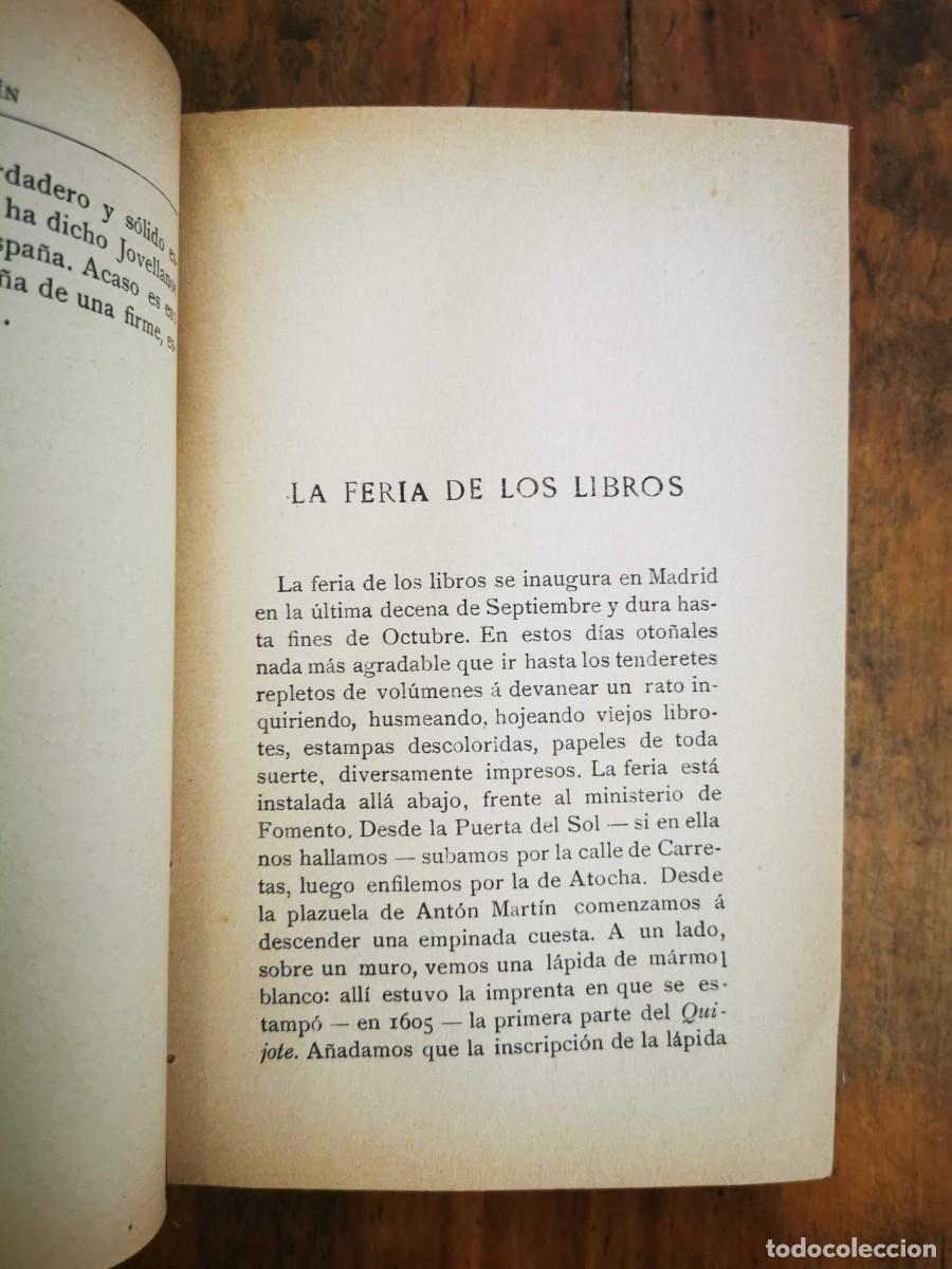 Libros antiguos: AZOR&Iacute;N. Cl&aacute;sicos y modernos - Foto 5