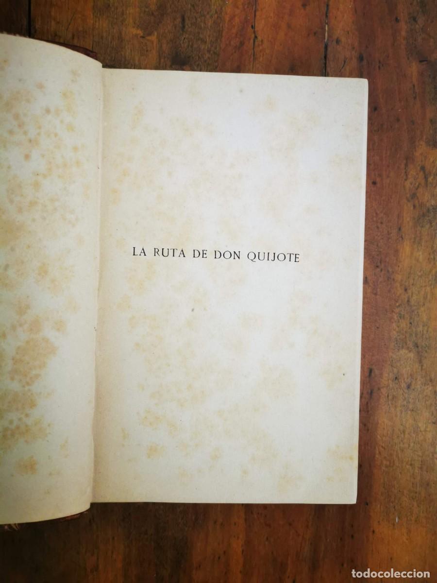 Libros antiguos: AZOR&Iacute;N. La ruta de Don Quijote - Foto 2