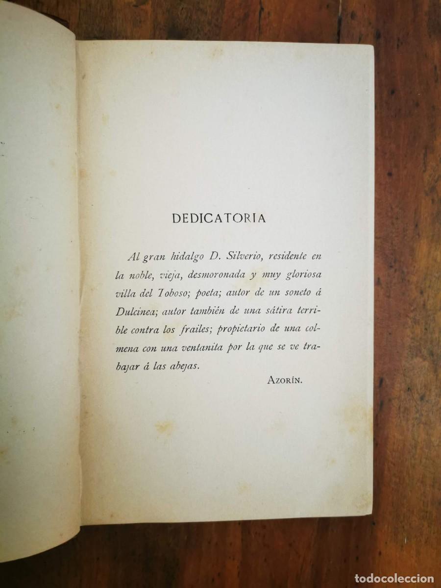 Libros antiguos: AZOR&Iacute;N. La ruta de Don Quijote - Foto 3