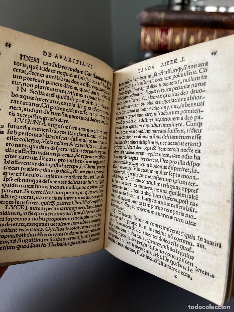 Libros antiguos: MARULUS DE INSTITUTIONE BENEVIVENDI - Foto 4