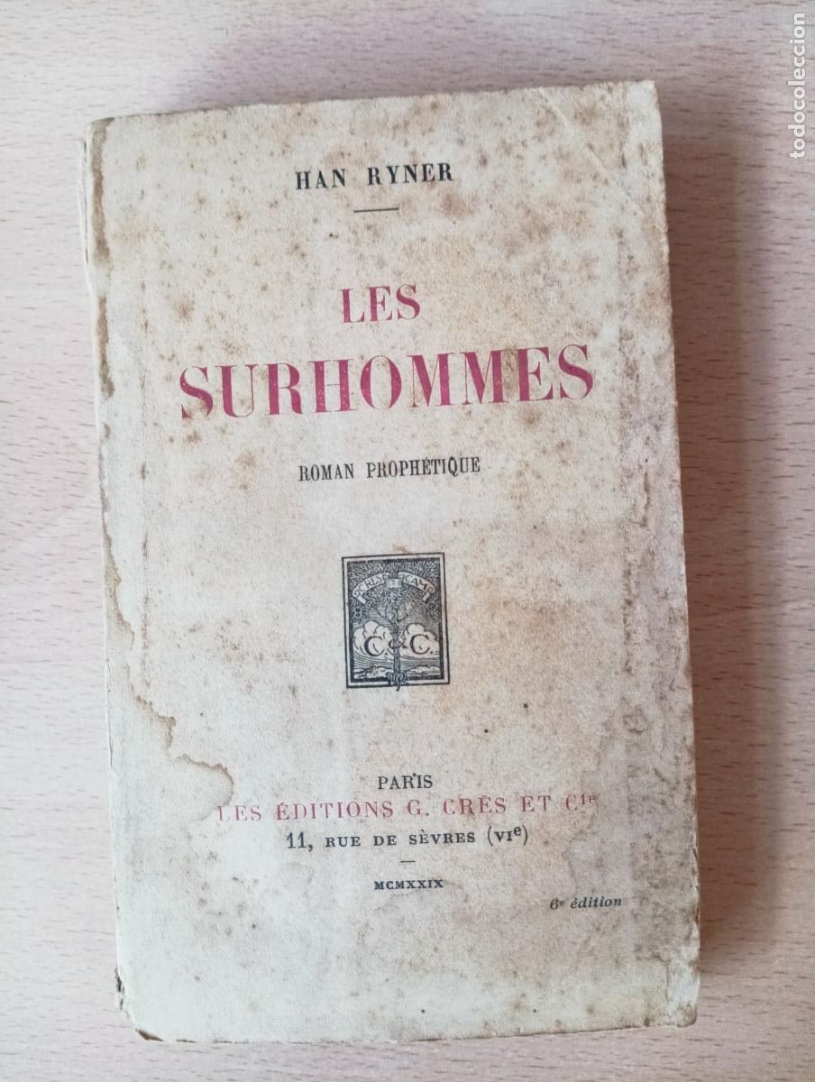 Libros antiguos: Les surhommes. Han Ryner - Foto 1