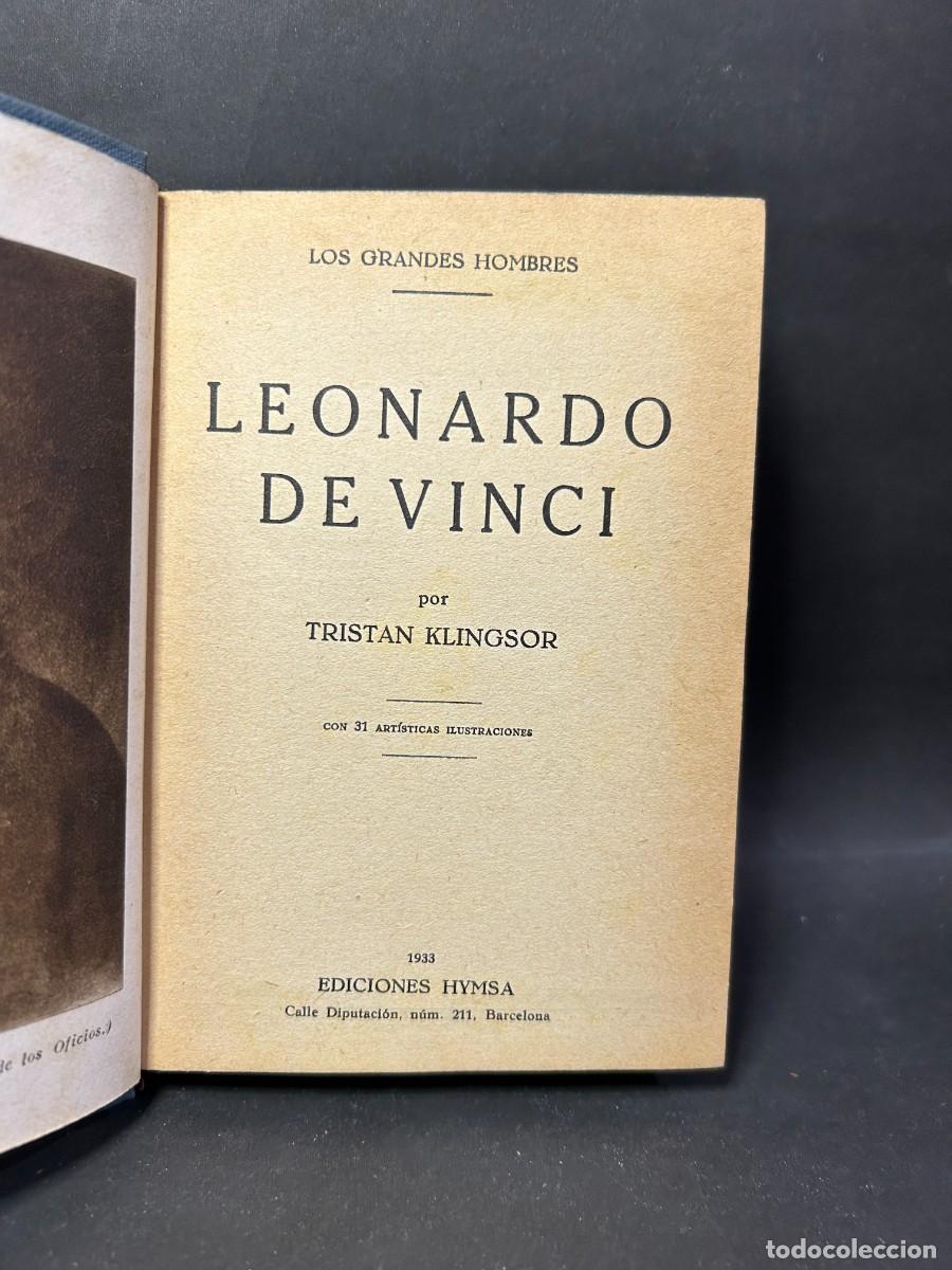 Libros antiguos: TRISTAN KLINGSOR - LEONARDO DE VINCI - 1933 - Foto 1