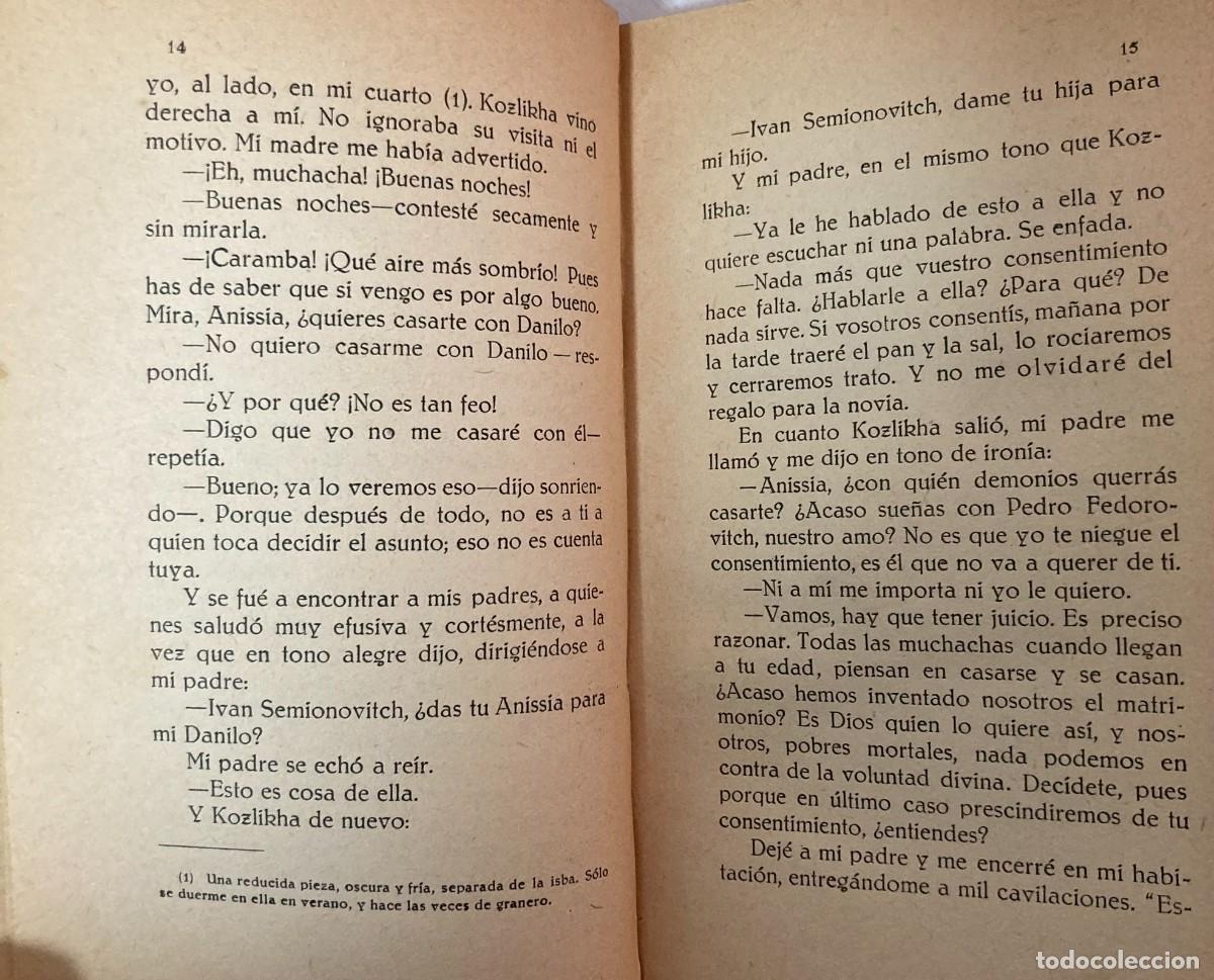 Libros antiguos: Anissia. Le&oacute;n Tolstoi. 1929 - Foto 2