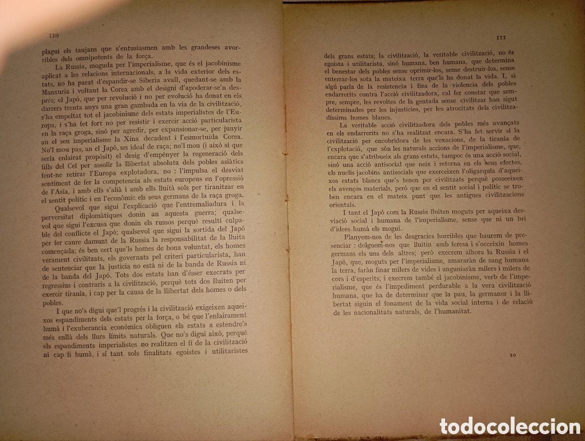 Libros antiguos: D. Mart&iacute; i Juli&agrave;, Per Catalunya - Foto 3