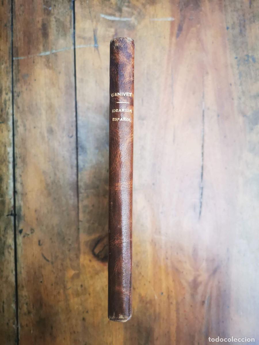 Libros antiguos: GANIVET, &Aacute;ngel. Idearium espa&ntilde;ol - Foto 1