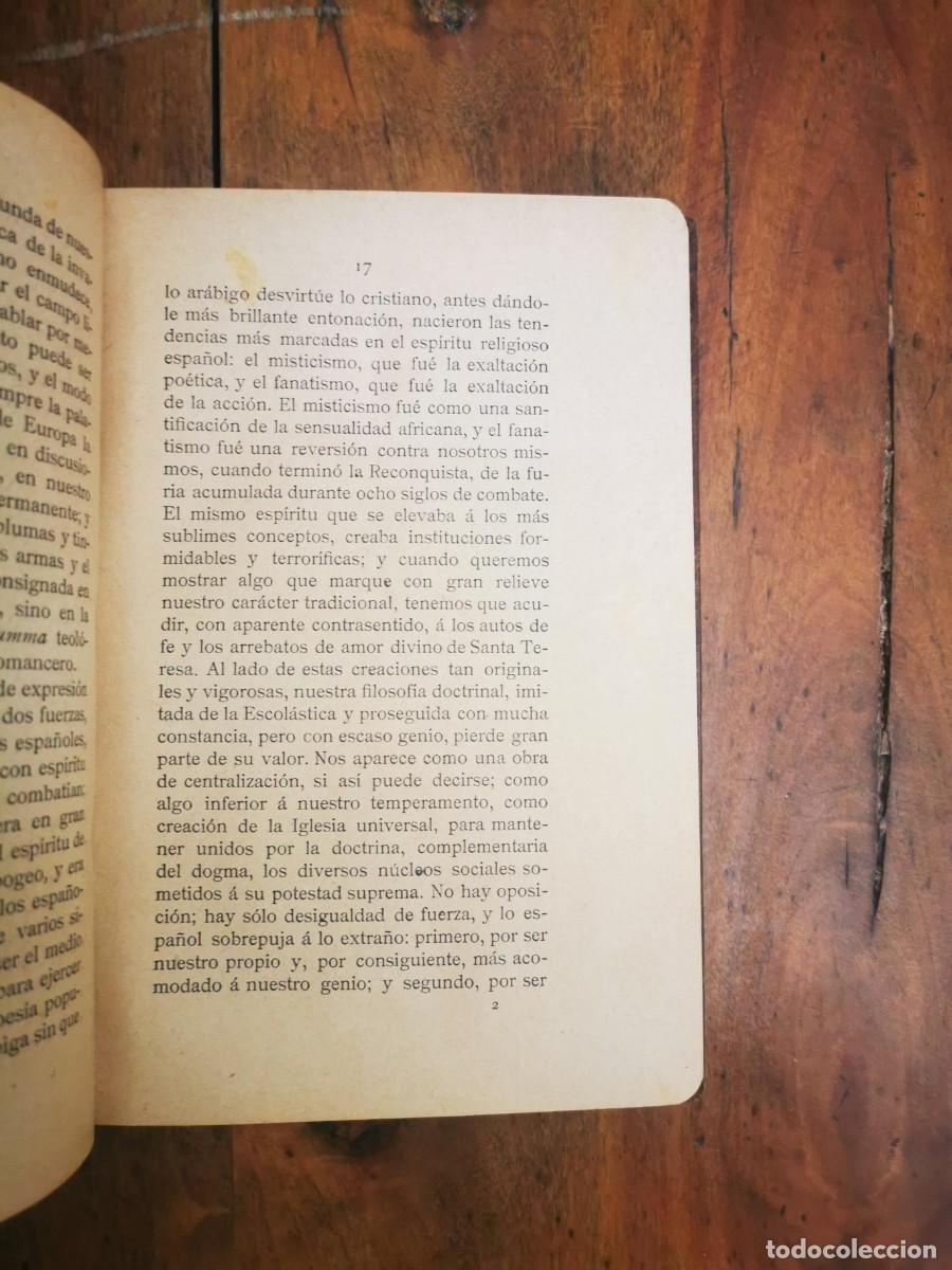 Libros antiguos: GANIVET, &Aacute;ngel. Idearium espa&ntilde;ol - Foto 3