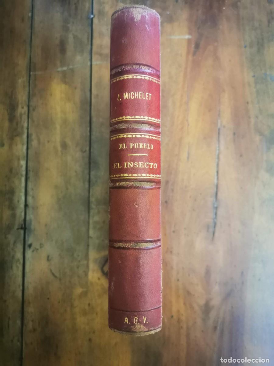Libros antiguos: MICHELET, J. El pueblo - Foto 1
