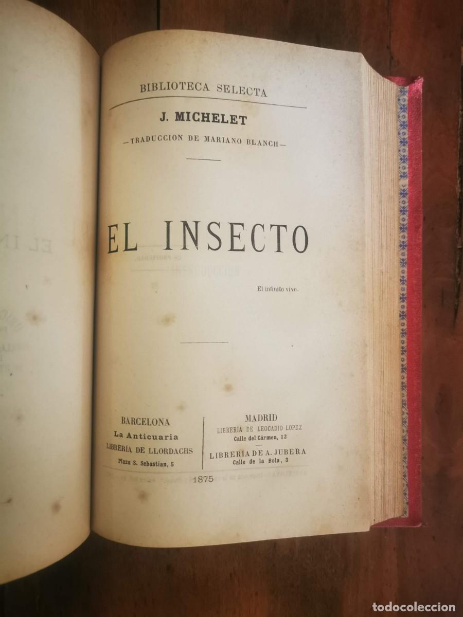 Libros antiguos: MICHELET, J. El pueblo - Foto 5